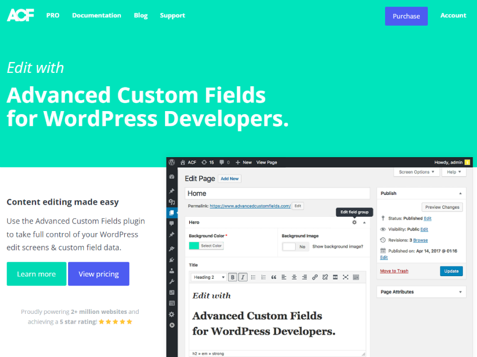 WordPress Customization mit Advanced Custom Fields (ACF): Ein praktischer Leitfaden