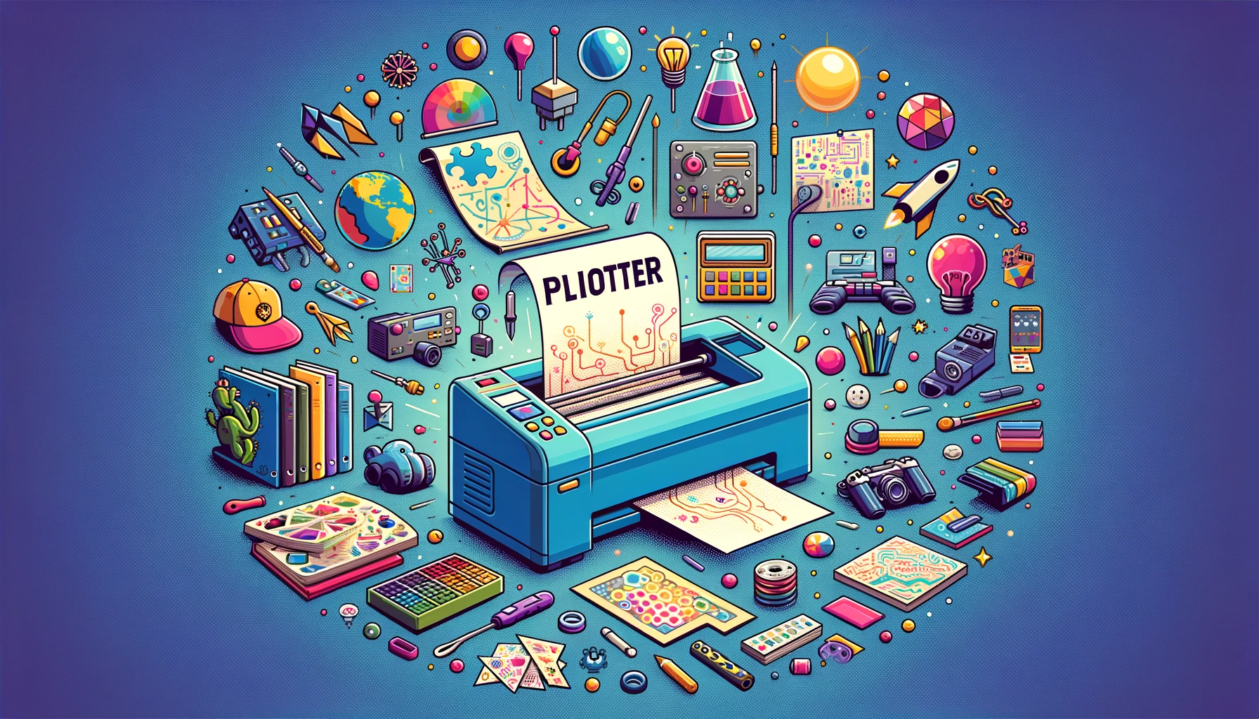 Plotter: Ein Paradies für nerdige Hobbys